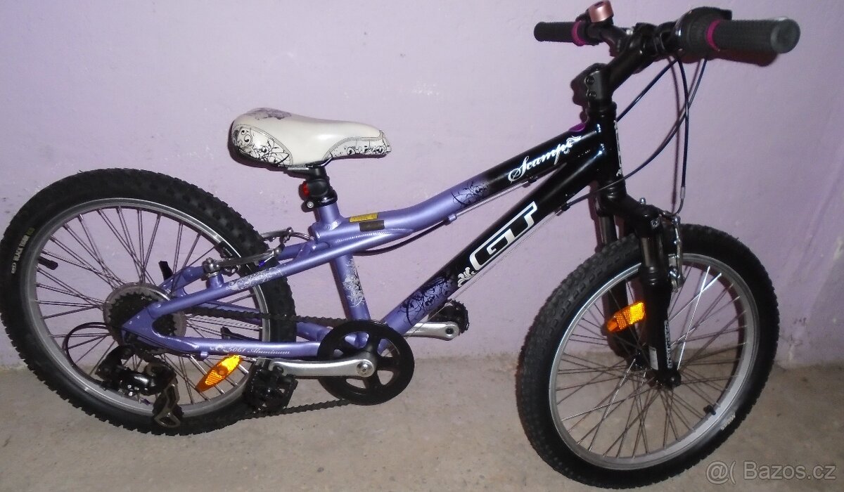 Dětské MTB kolo: GT Scamp 20“.