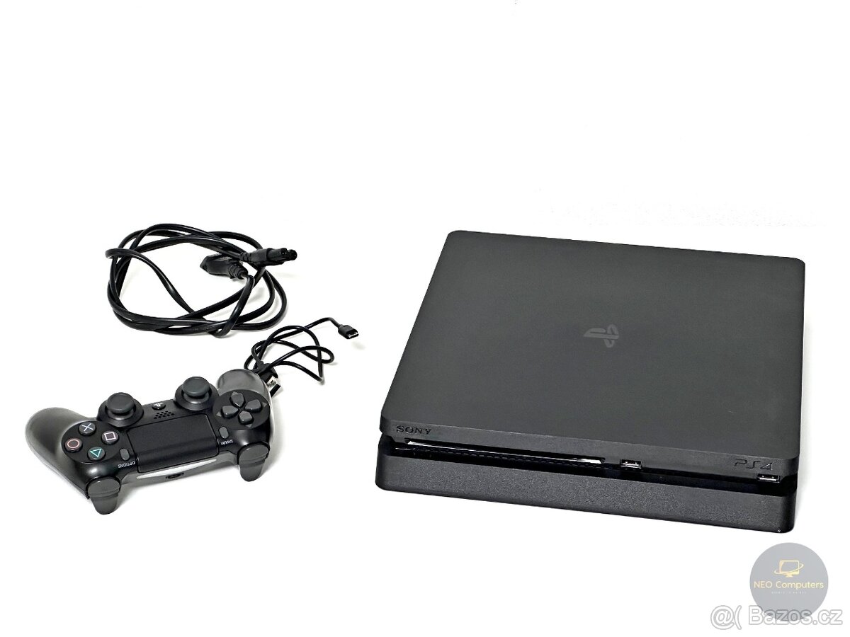 Sony Playstation 4 - PS4 Slim 500GB (CUH-2016A) + příslušens