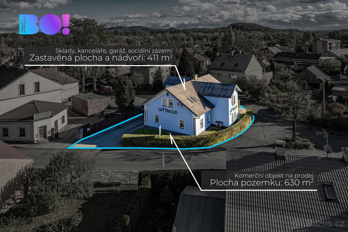 Prodej komerční budovy, Český Těšín, pozemek 630m²