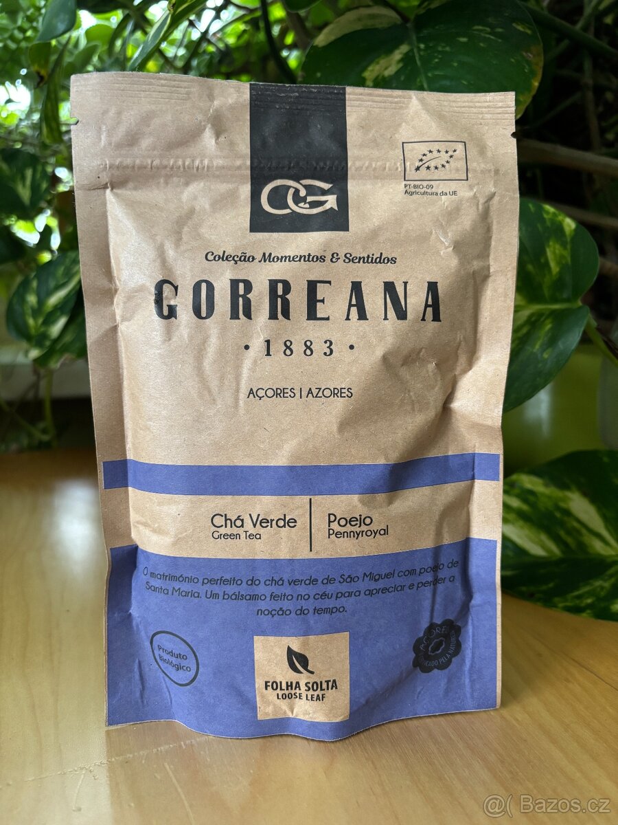 GORREANA sypaný Zelený čaj s mátou Polej |80g|z Azorských o.
