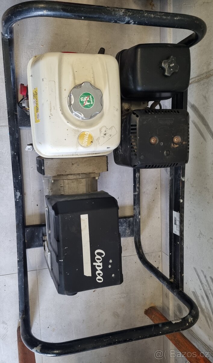 Atlas copco honda elektrocentrala a svarecka 2v1
