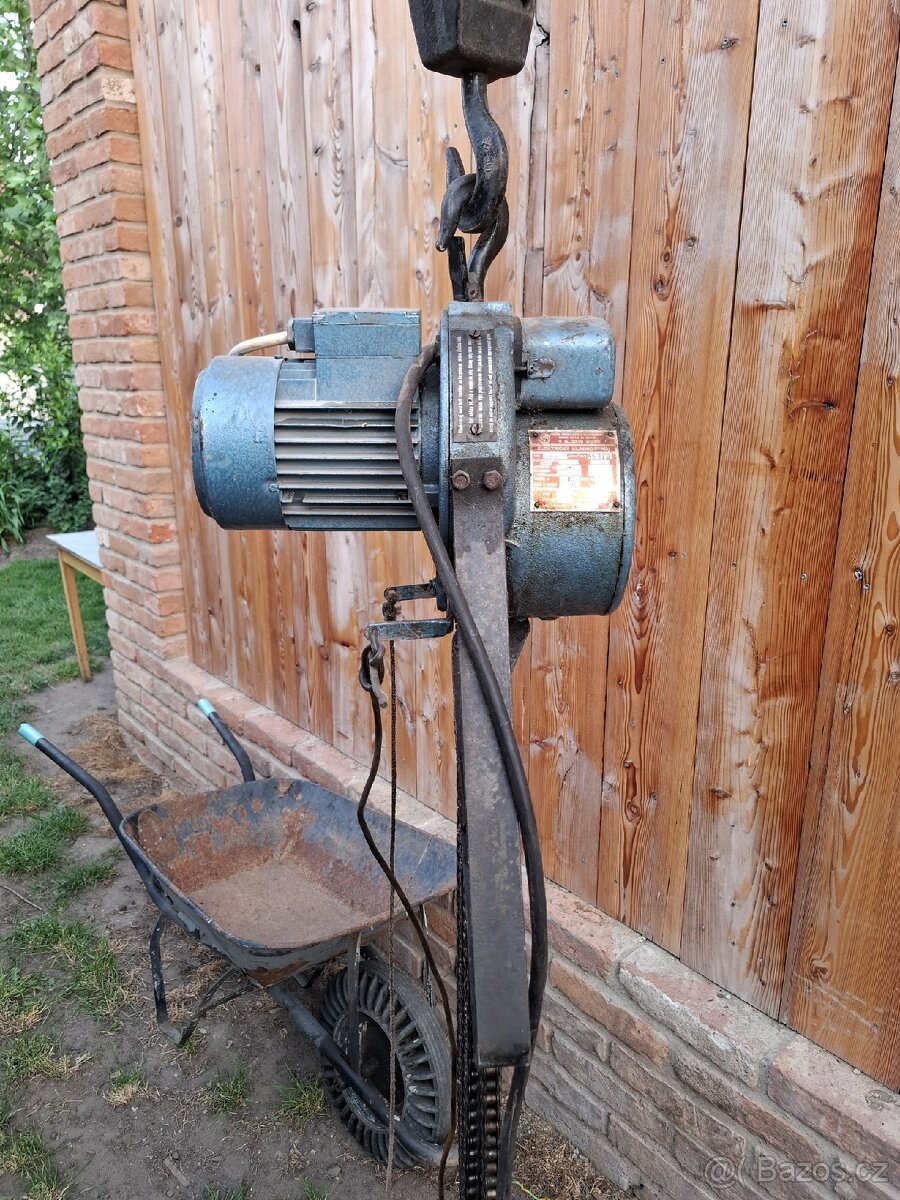 Kladkostroj, řetězový zvedák kočka