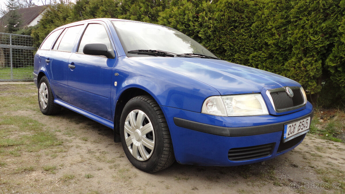 Škoda Octavia kombi 1.6i 75kw rok 2004 STK 02/2027 původ ČR