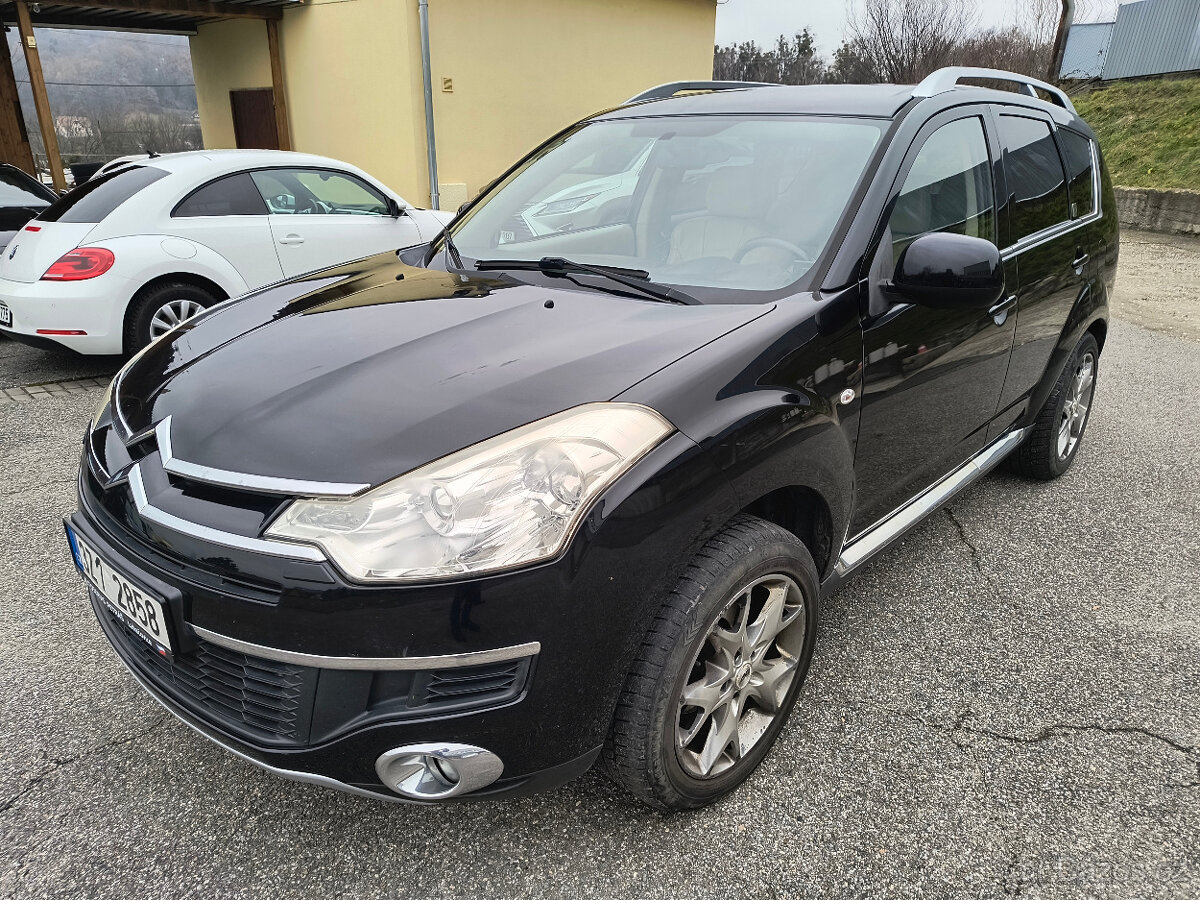 Citroën C-Crosser 2.2 HDI 1.MAJ.ČR 4X4/7MÍST/NAVI/KŮŽE/TAŽNÉ