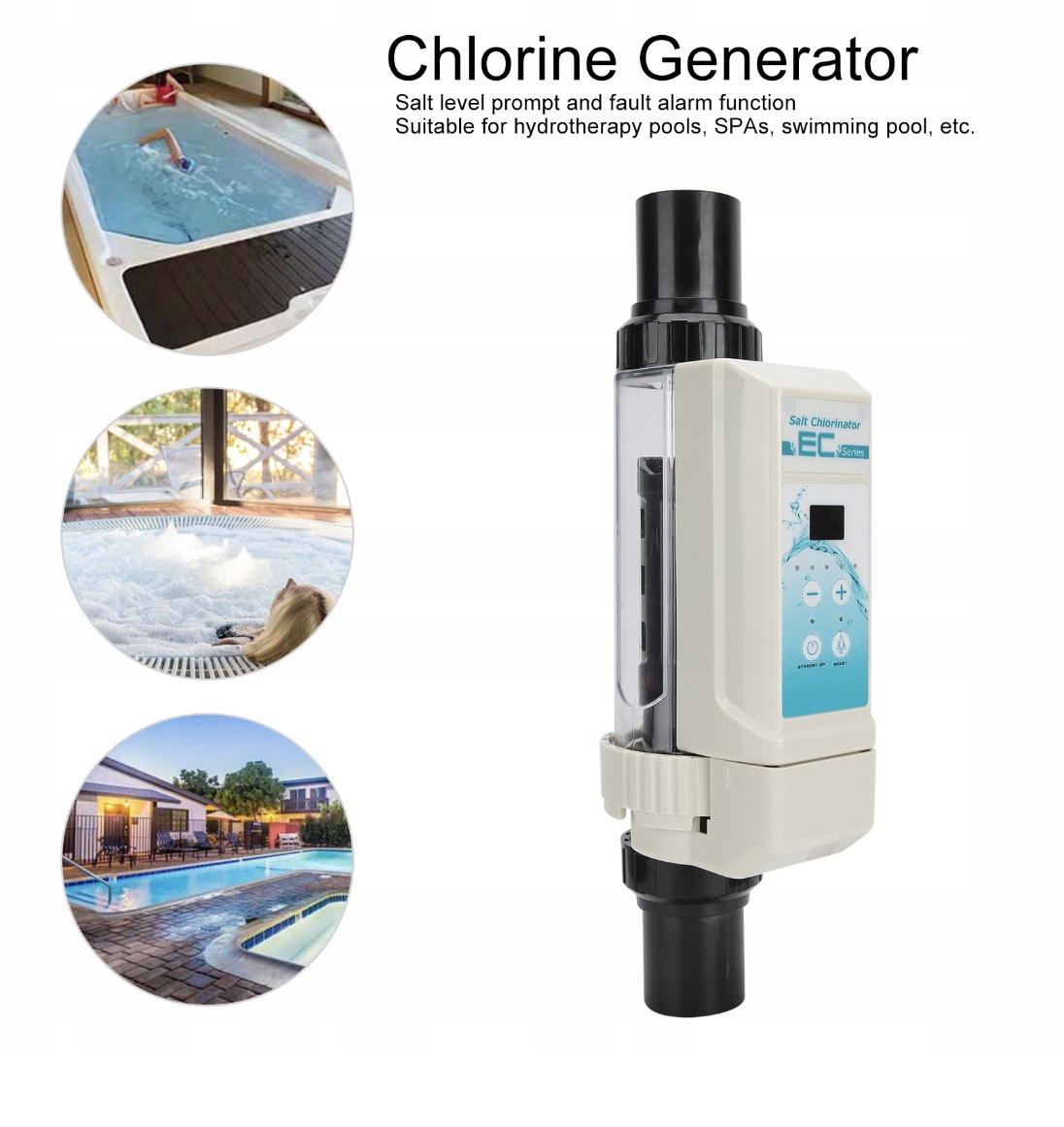 Elektrolyzér chlorator bazénové soli