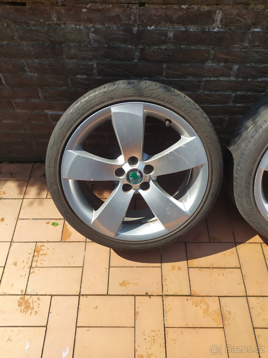 Alu kola 17 " orig Škoda Fabia Roamster