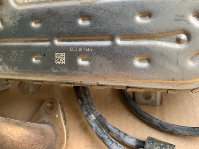 Škoda, VW 038 131 513 AD - Chladič výfukových plynů