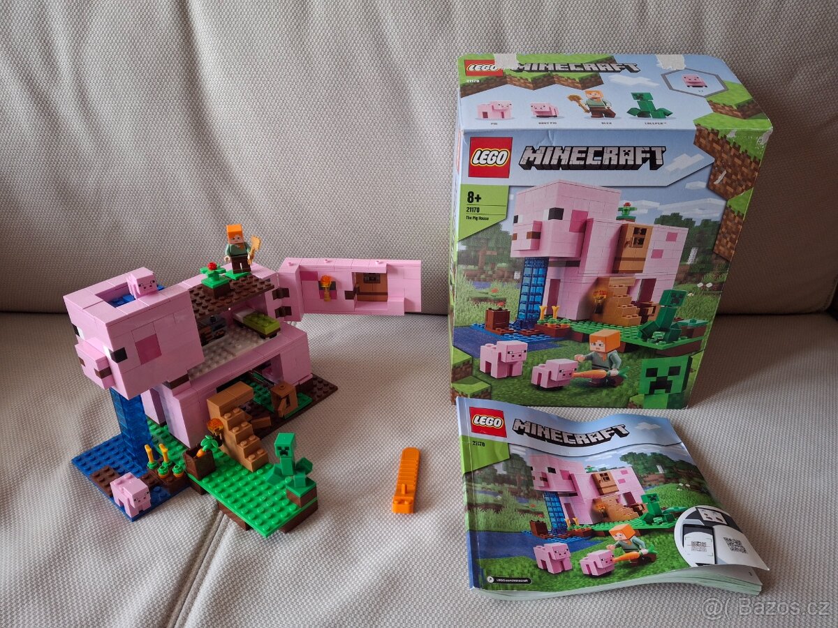 Lego MINECRAFT 21170 a 21261