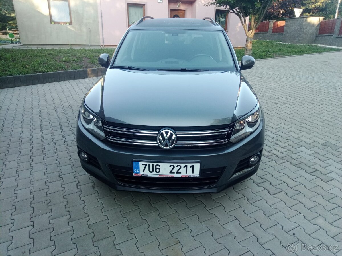VW TIGUAN 2.0 TDI NOVÉ V ČR 1. MAJITEL 136 TIS. KM TOP STAV