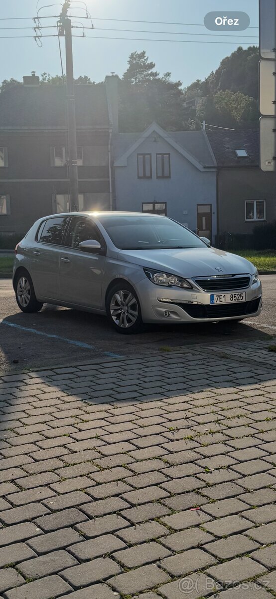 PEUGEOT 308 HATCHBACK 1.6 HDI CZ PÚVOD NOVÁ STK SERVIS
