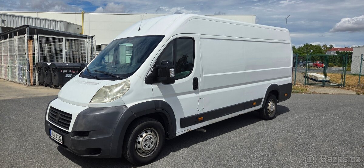 Fiat Ducato 2.3 / 88kW, L4H2, 12/2008, odpočet DPH.