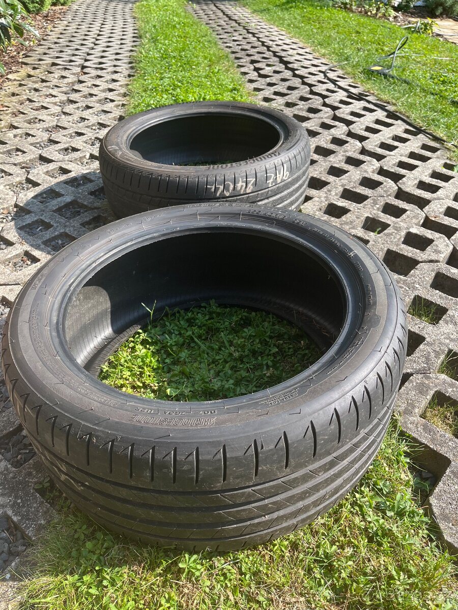 Prodám letní pneumatiky Bridgestone