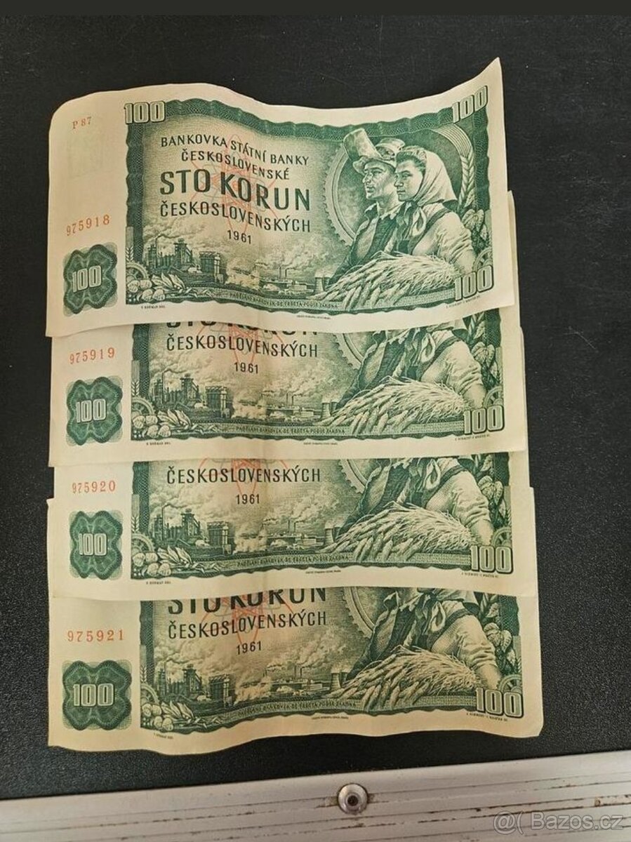 100 československých korun