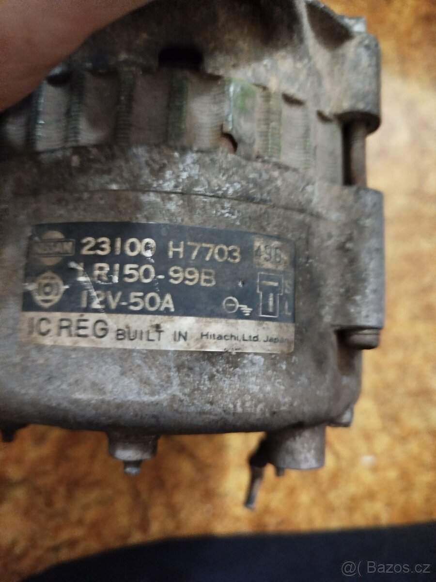 Alternátor Nissan sunny b12 motor 1.6 SLX