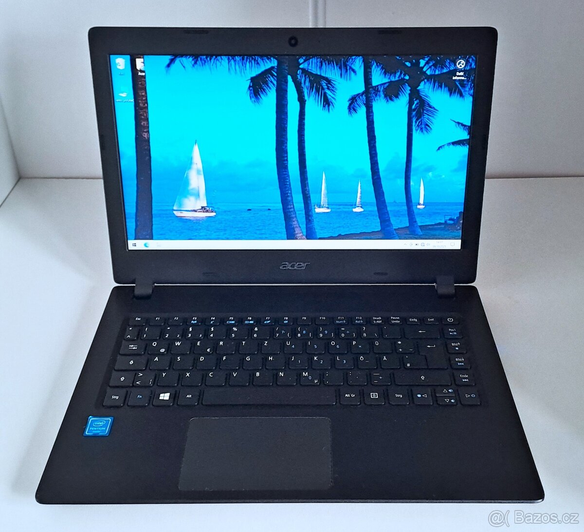 Pěkný Acer Aspire 1 Intel Pentium SSD64gb 4gbRAM W10 7h bat