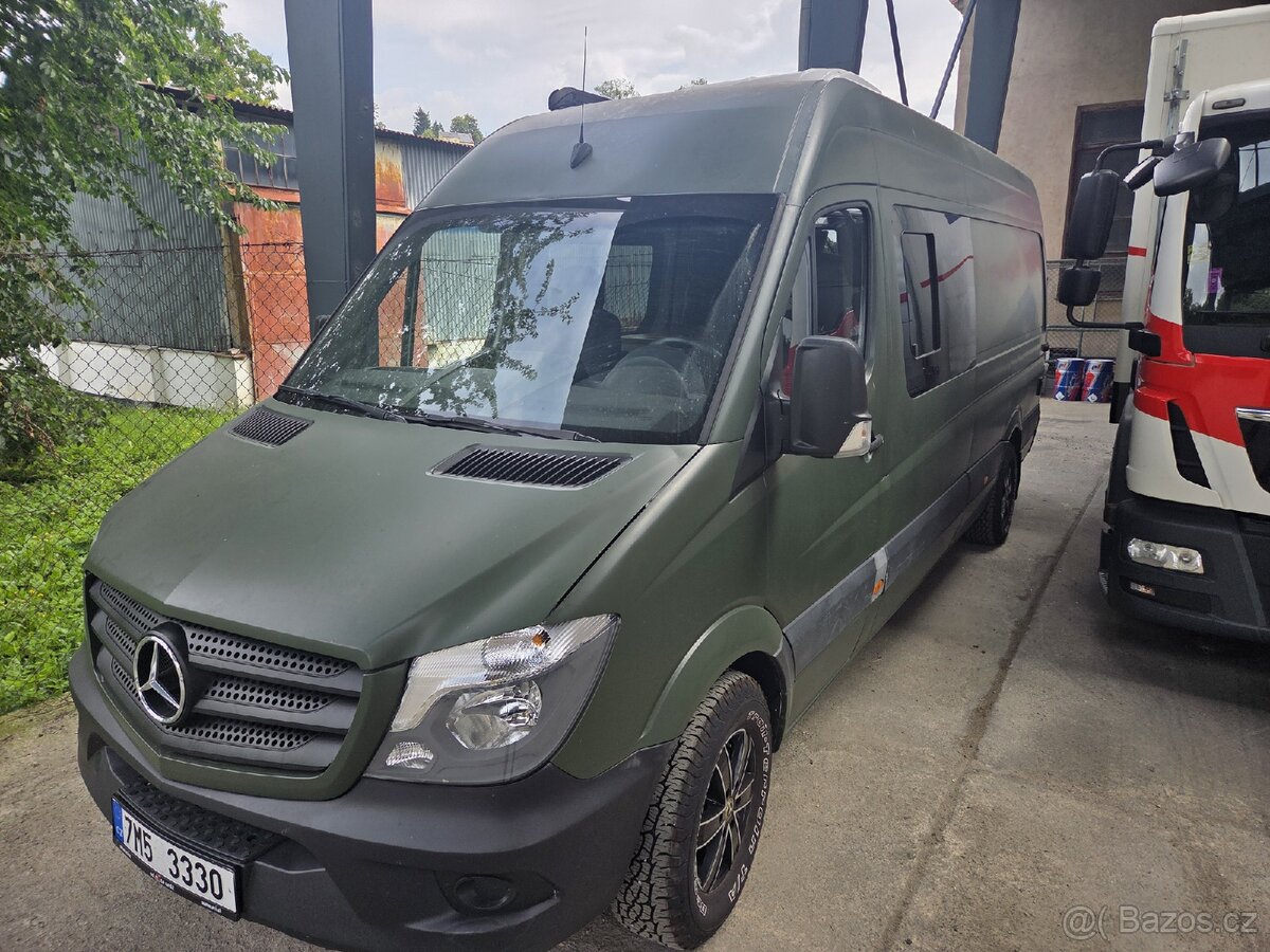 Prodám obytnou dodavku Mercedes Sprinter