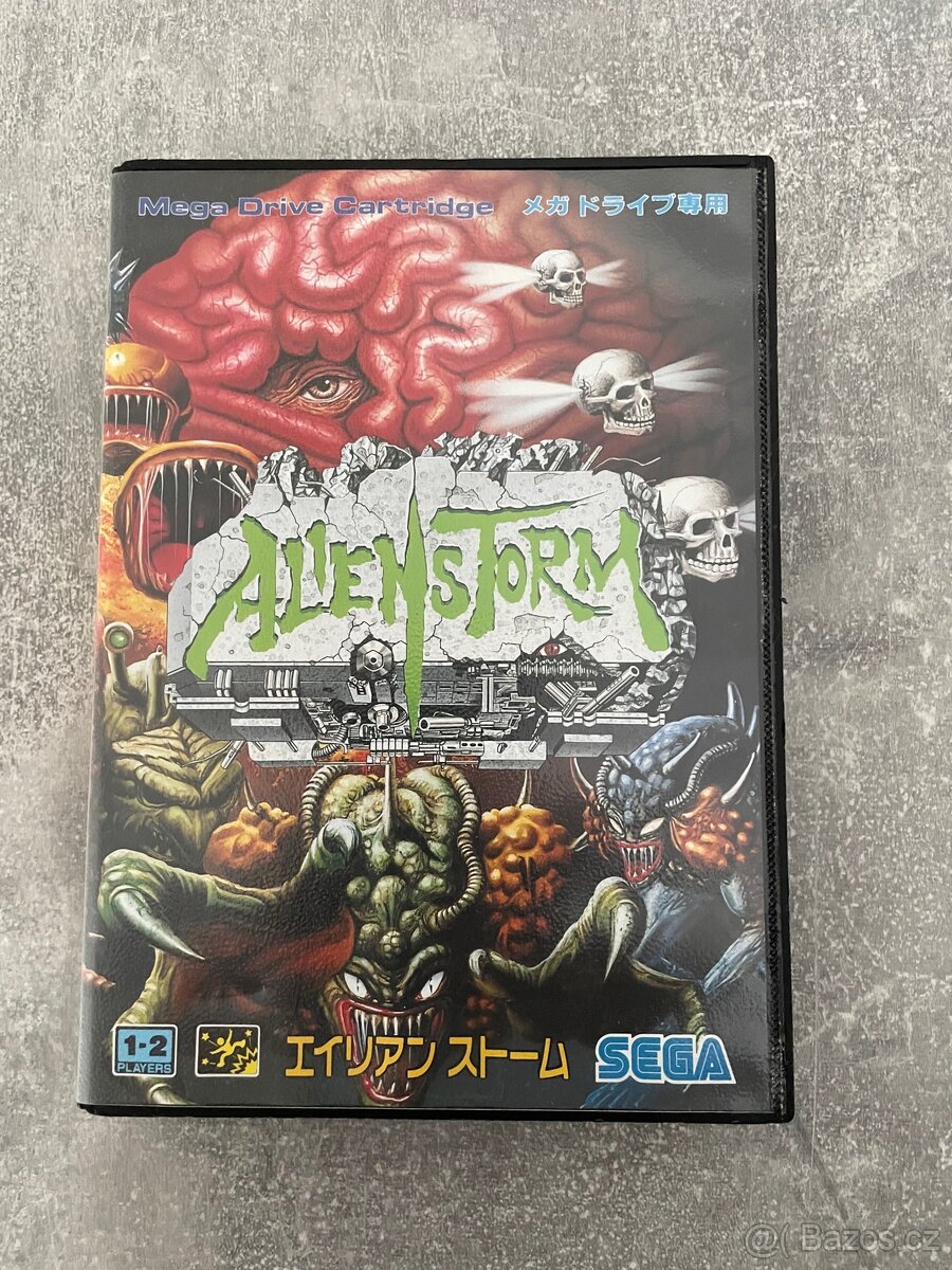 Alienstorm Sega Mega Drive