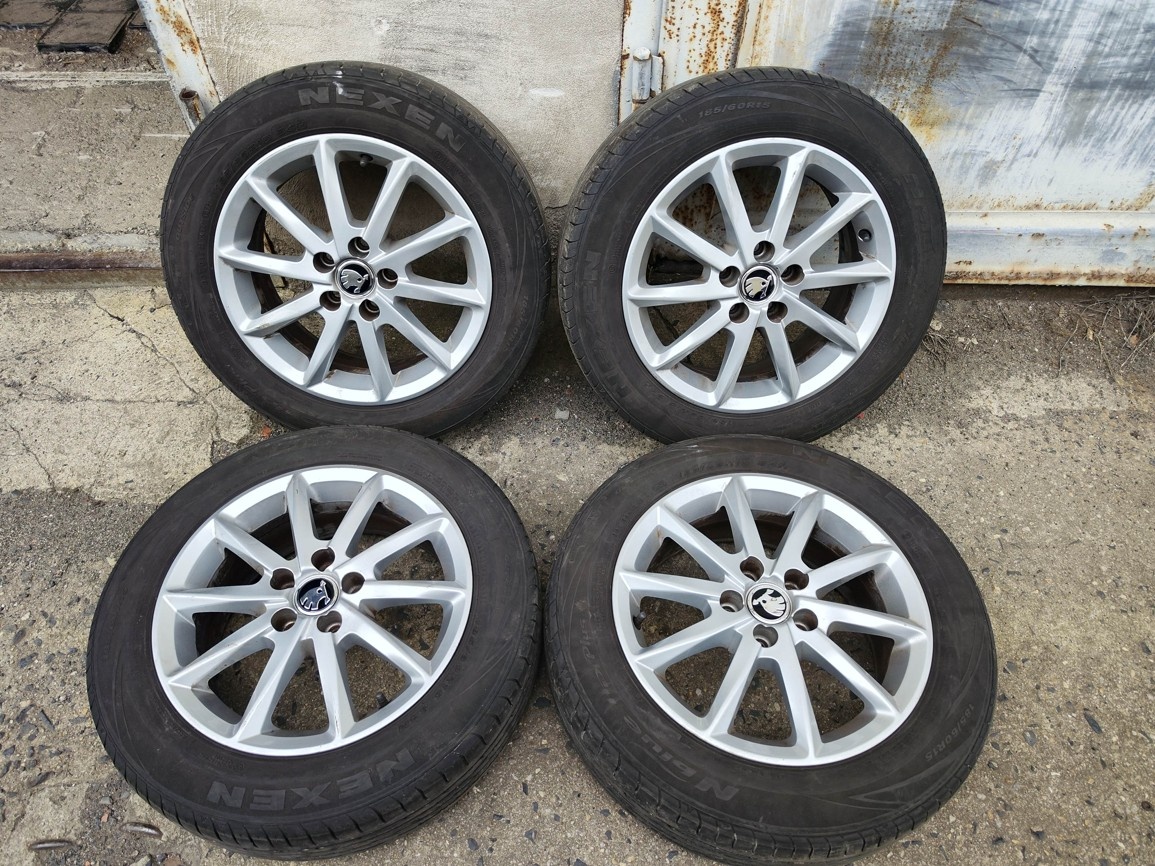 15"letní alu sada 5x100 origo Fabia 3 Rapid Roomster Ibiza