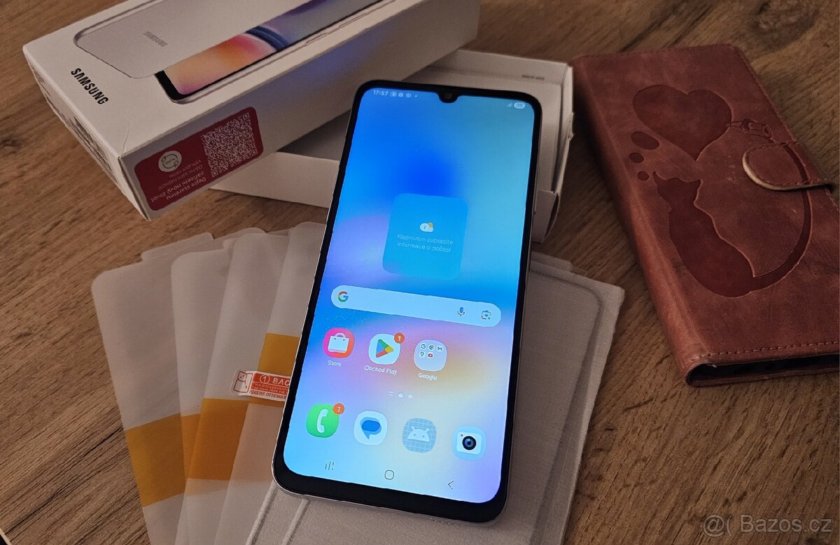 Samsung Galaxy AO5s, záruka, jako nový, 100% stav