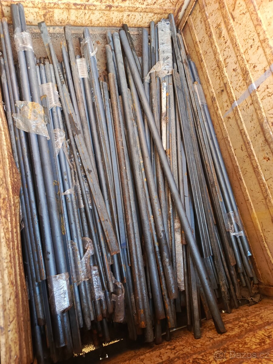 Železo - Hutní materiály -4HR,PLO a KR - viz foto