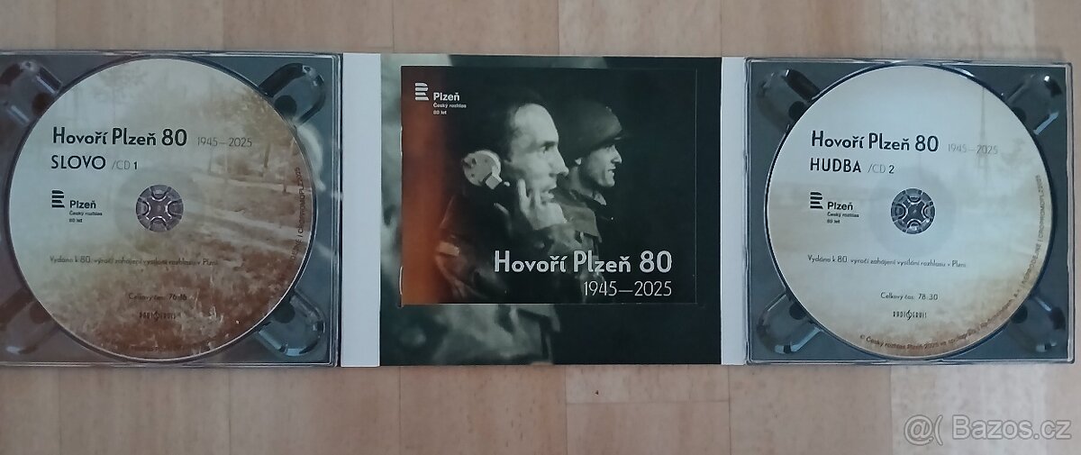 Nové 2 CD Hovoří Plzeň 80 (1945-2025)