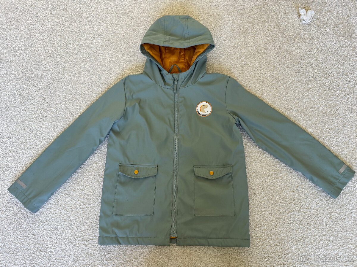 Podzimní bunda s kapuci vel.140 zn.Sinsay.