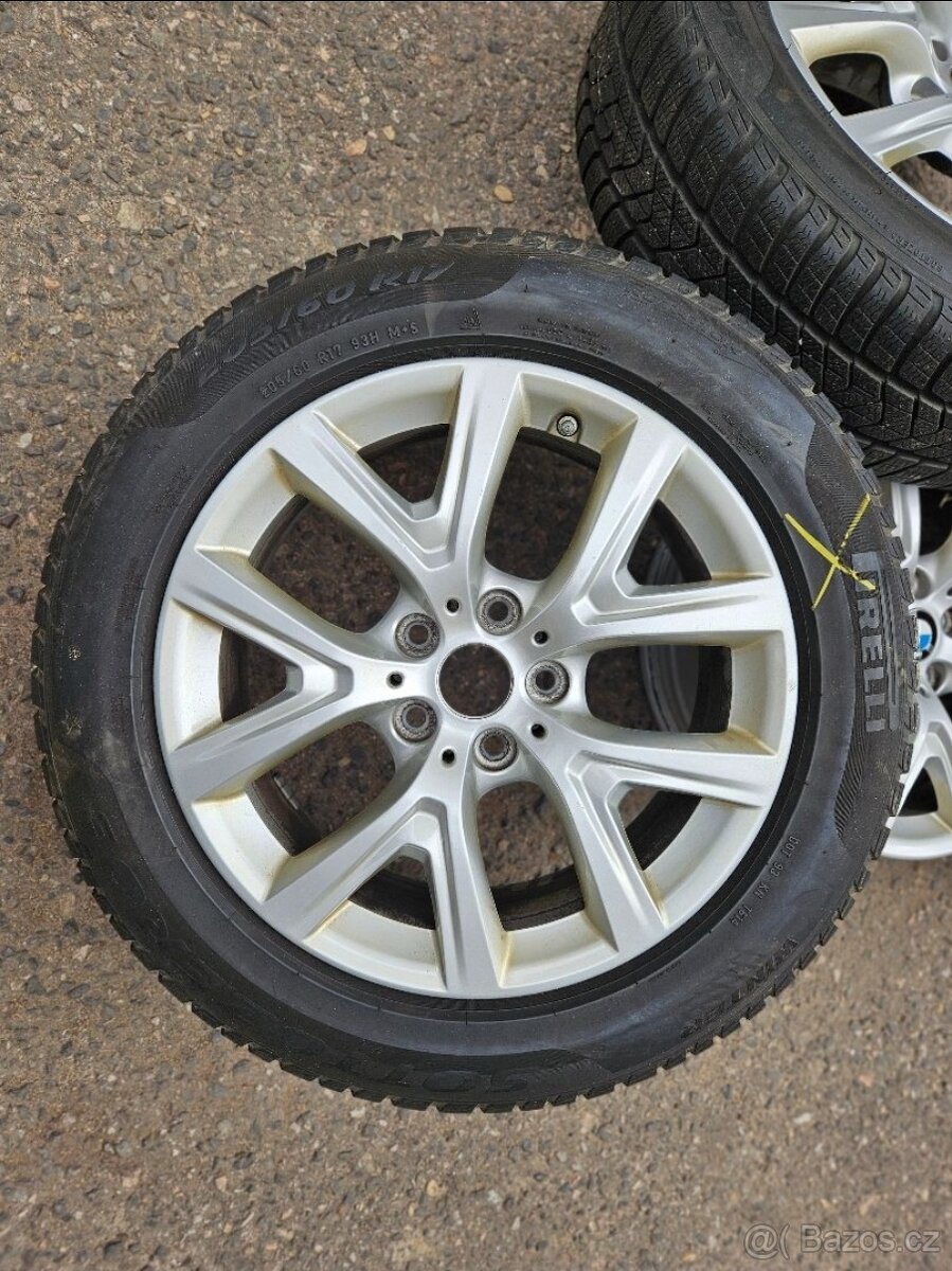 zimní Alu kola originál BMW 5x112 6,5jx17 is39