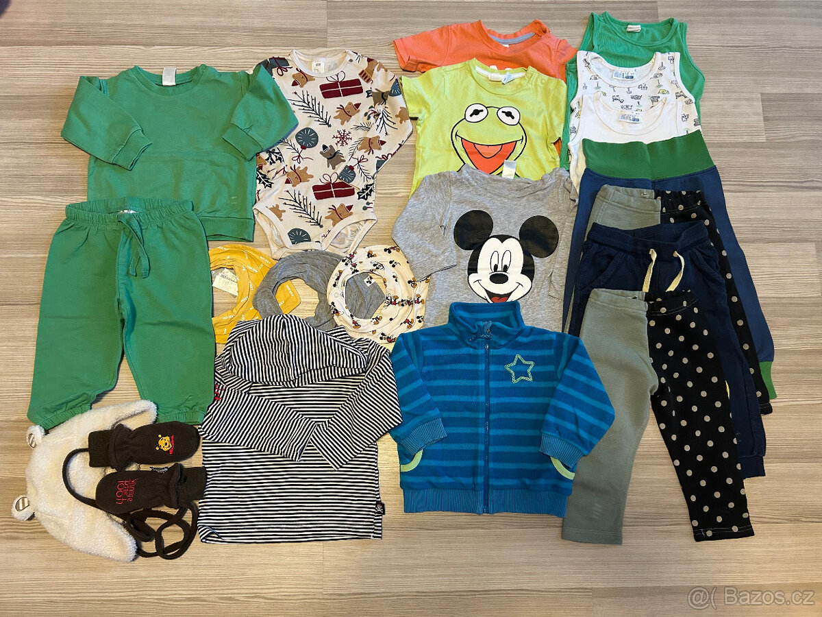 Balíček oblečení pro chlapečka H&M, C&A, Lindex v. 80