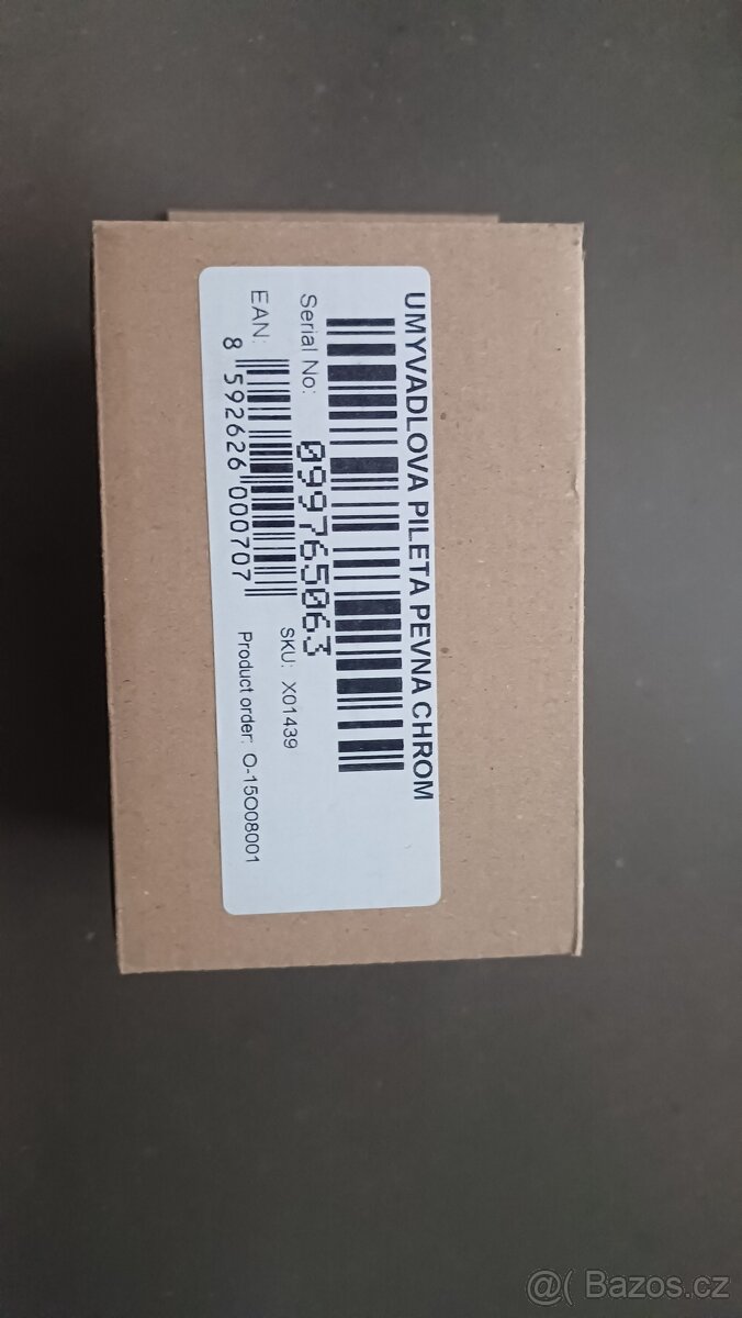 Ravak Umyvadlová pileta pevná chrom