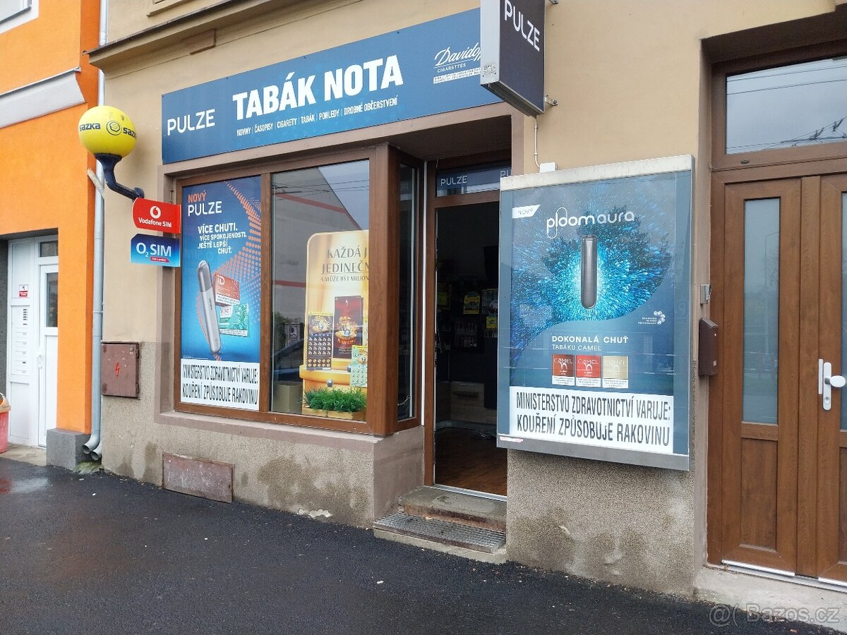 Pronajem prodejny tabáku