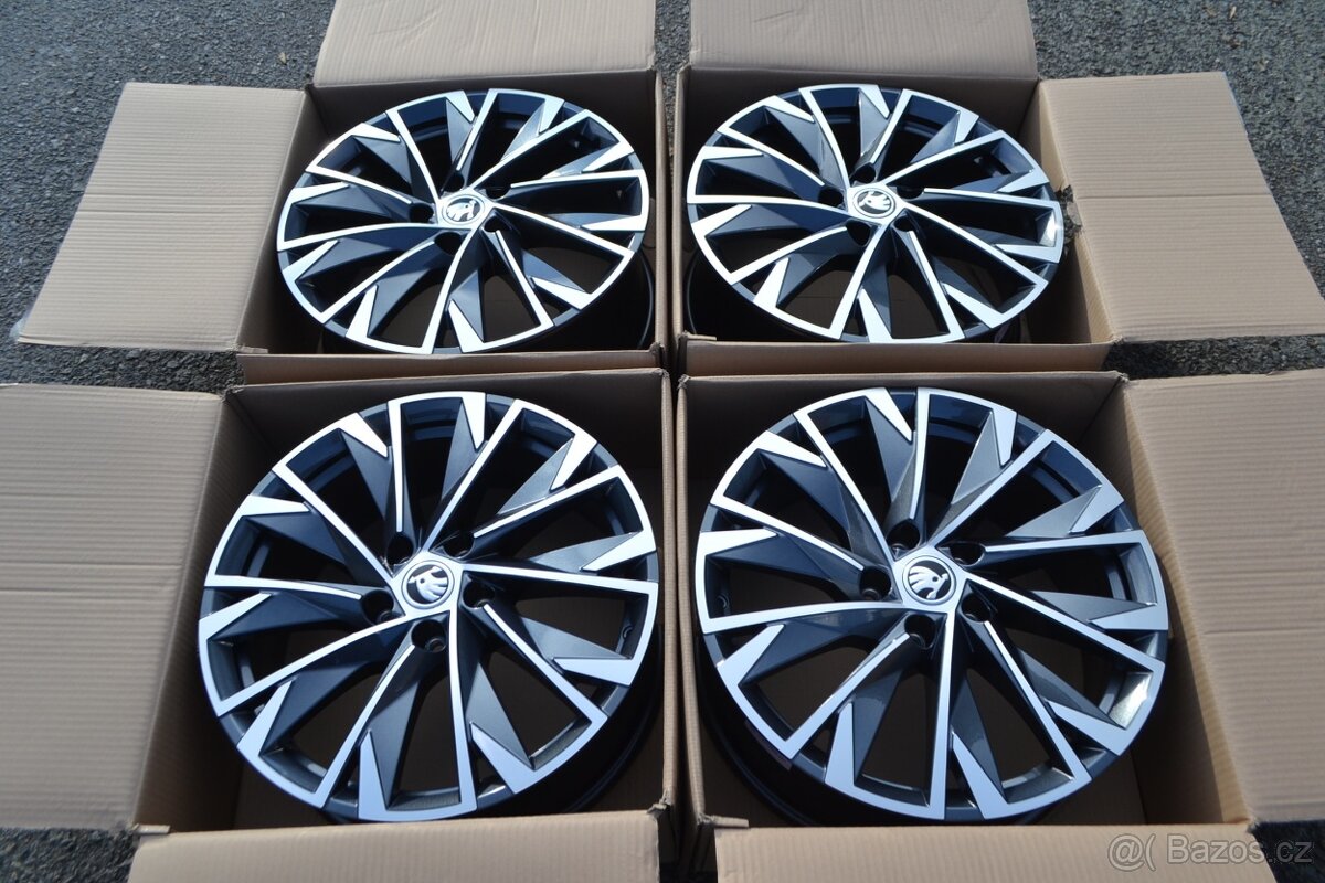 Škoda Karoq/Seat Ateca- NOVÉ 18 Alu disky 7Jx18 ET45,