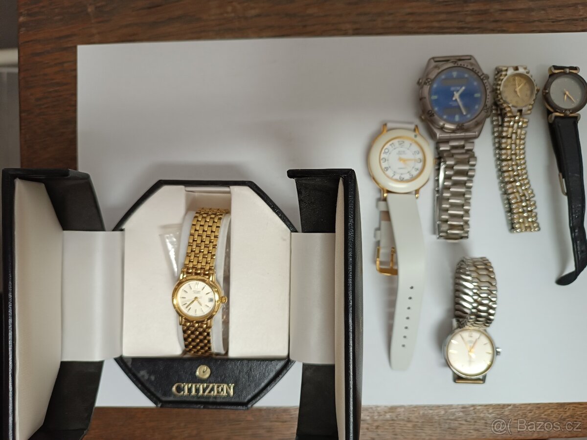 Prodám pozůstalost: Bankovky, mince, hodinky.