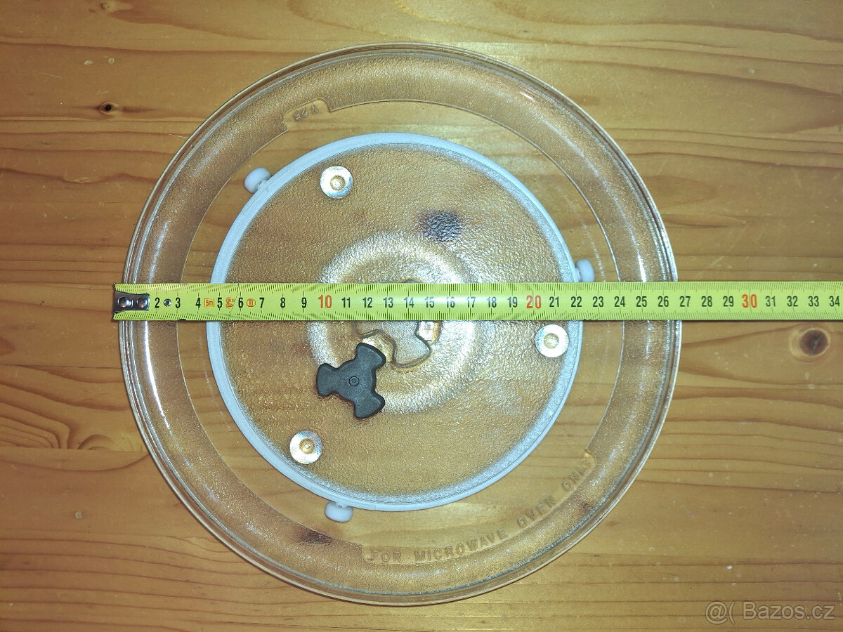 Skleněný talíř do mikrovlnky