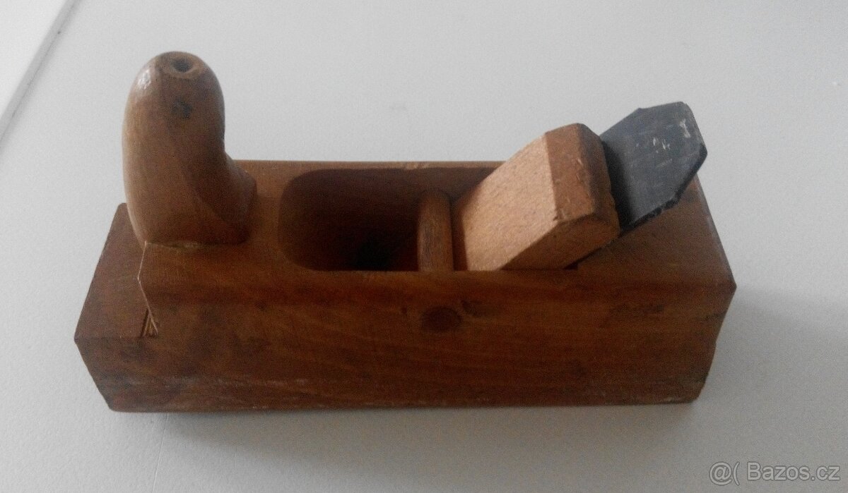 Starožitný modelářský mini hoblík