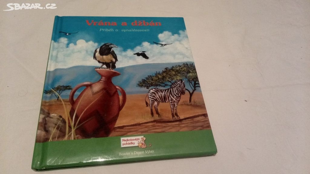 Dětská knížka Vrána a džbán