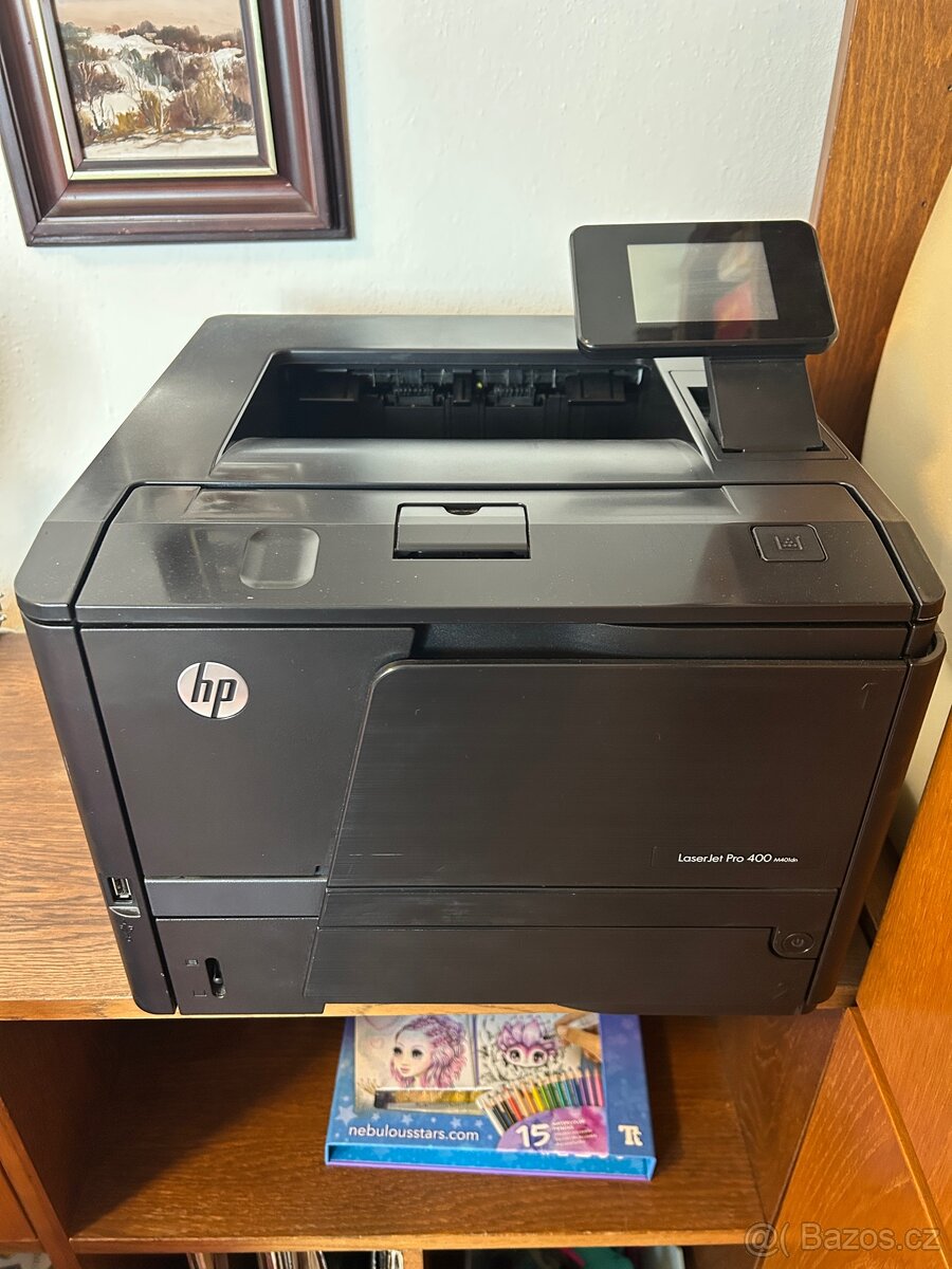 Tiskarna Laserjet pro 400 m401dn s novym tonerem