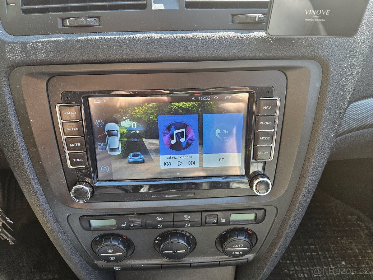 Autorádio android škoda octavia 2
