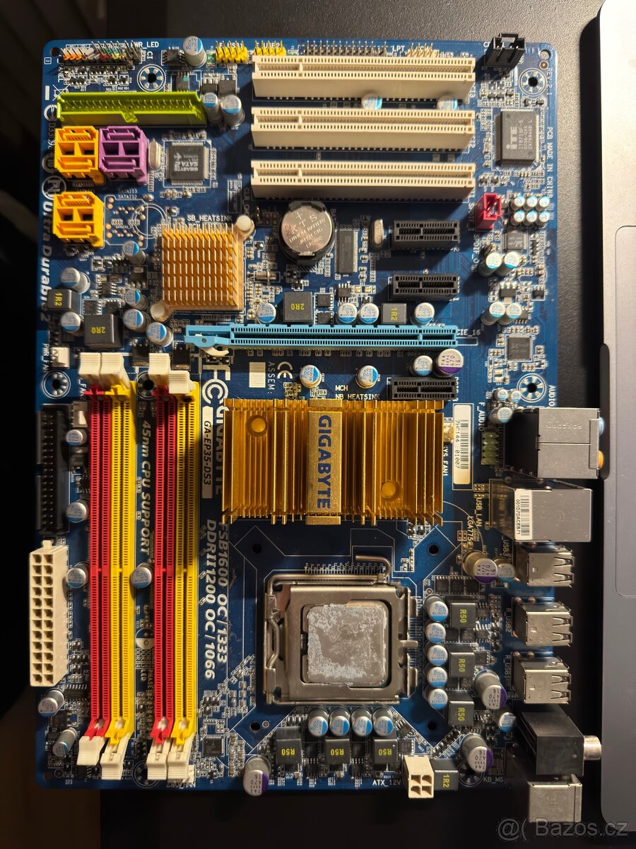 E6500, E2160, GA-ep35, AC freezer 7 pro, Sb audigy