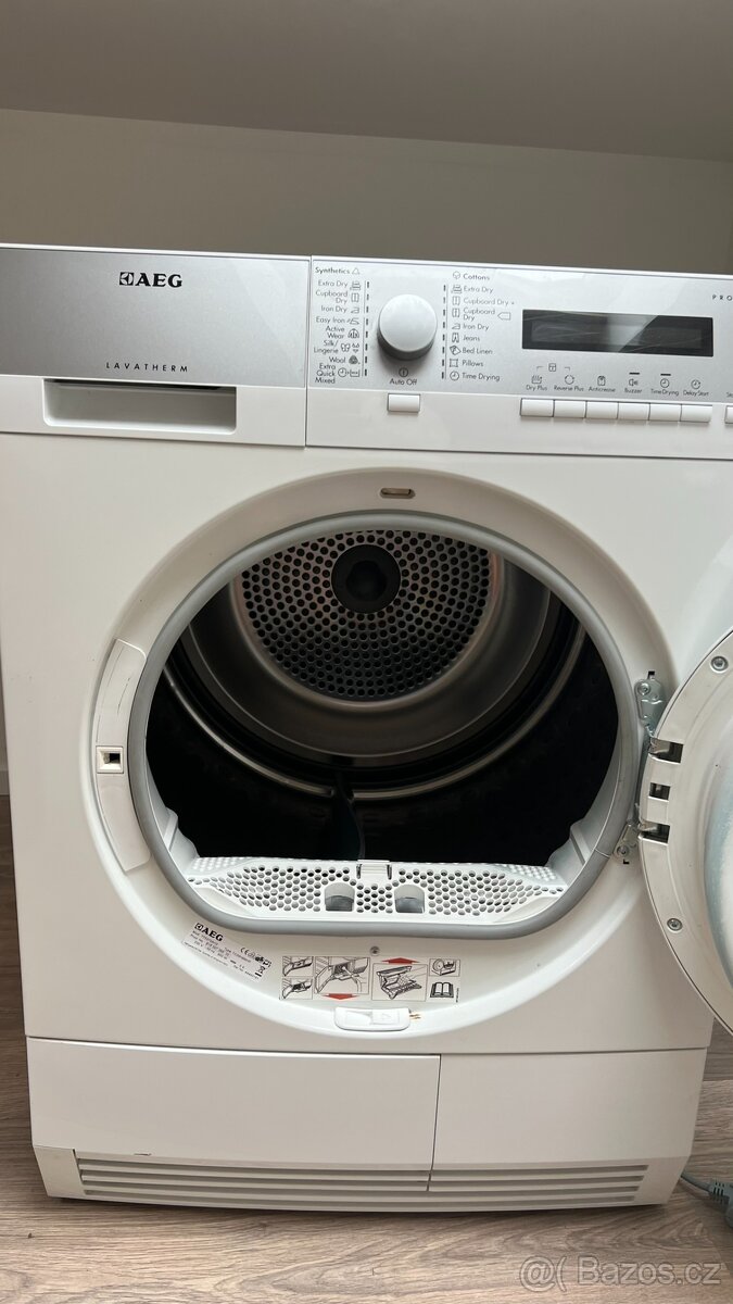 AEG Sušička - T75370AH3 - s tepelným čerpadlem