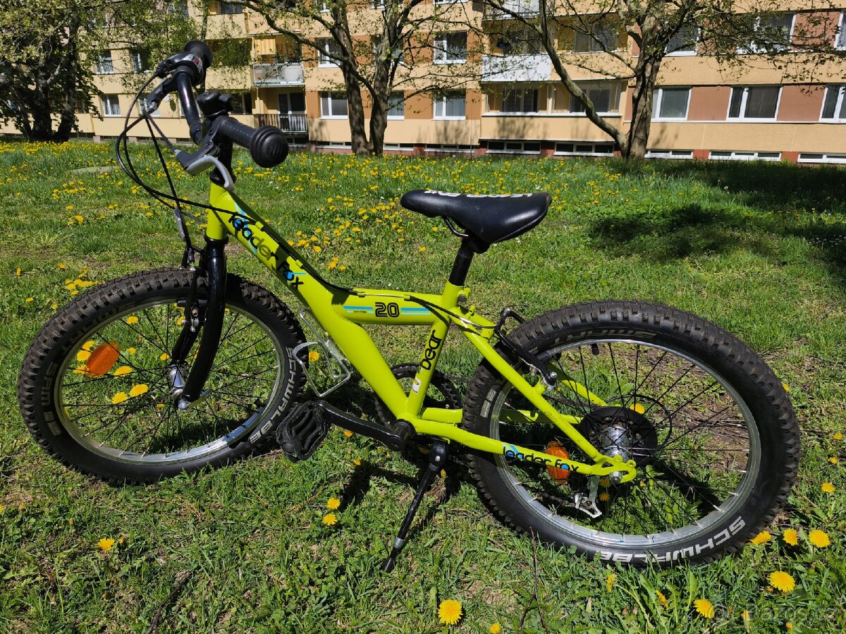 20" dětské kolo LEADER FOX Bear Boy ZELENÉ