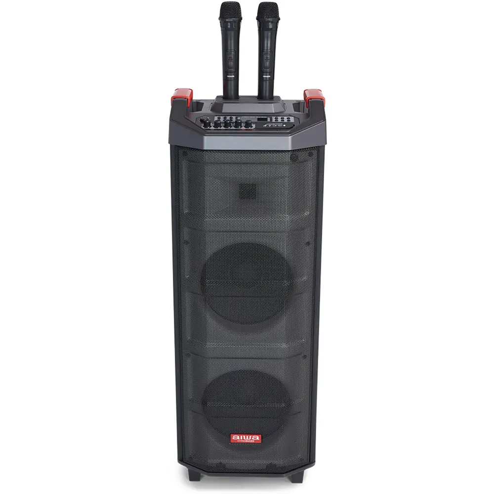 Prodám AIWA KBTUS-710MKII + 2 mikrofony – velmi dobrý stav