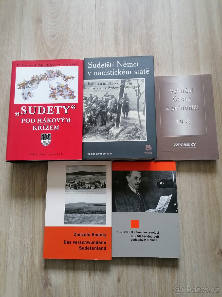 5x KNIHA NA TÉMA SUDETY