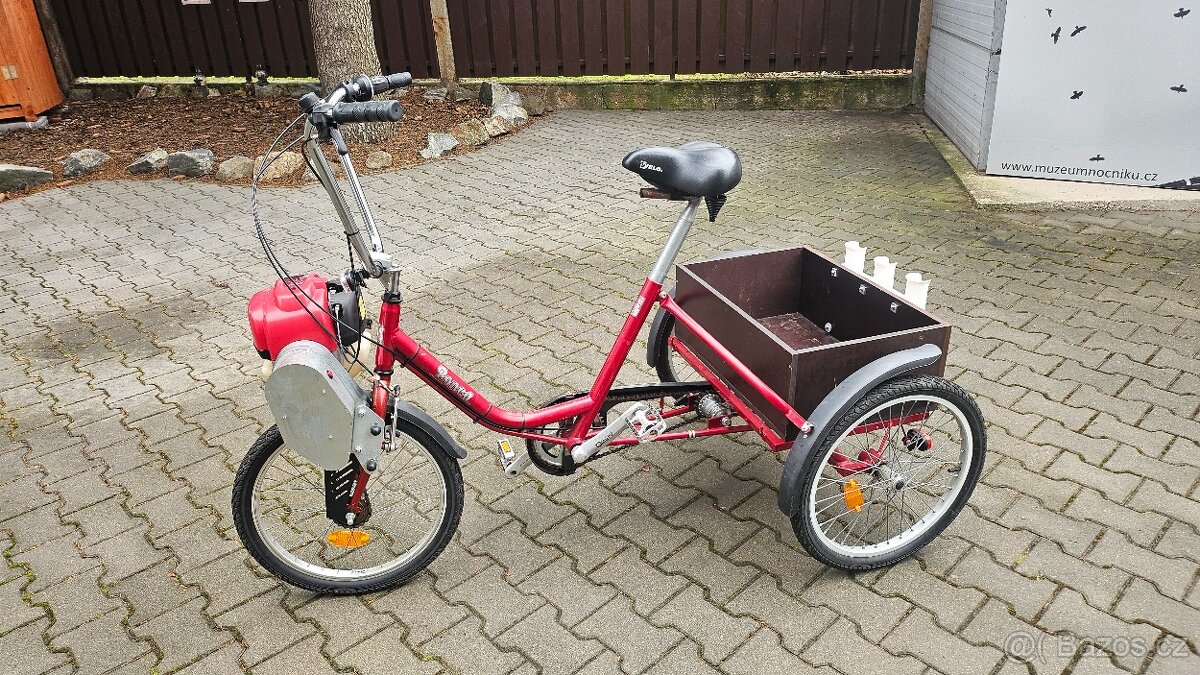 Motorová tříkolka Loped