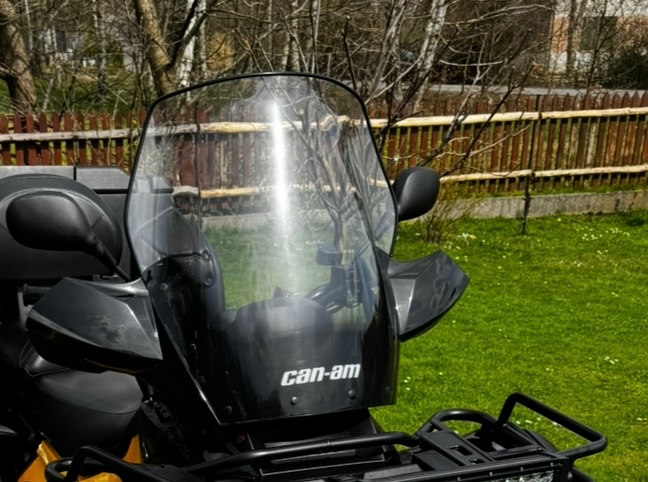 Plexi štít can-am