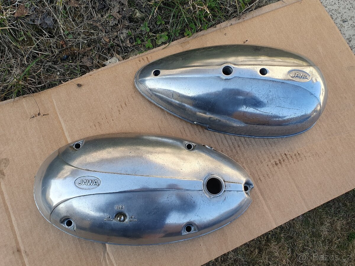 Kryty motoru Jawa ČZ 250 kývačka 353