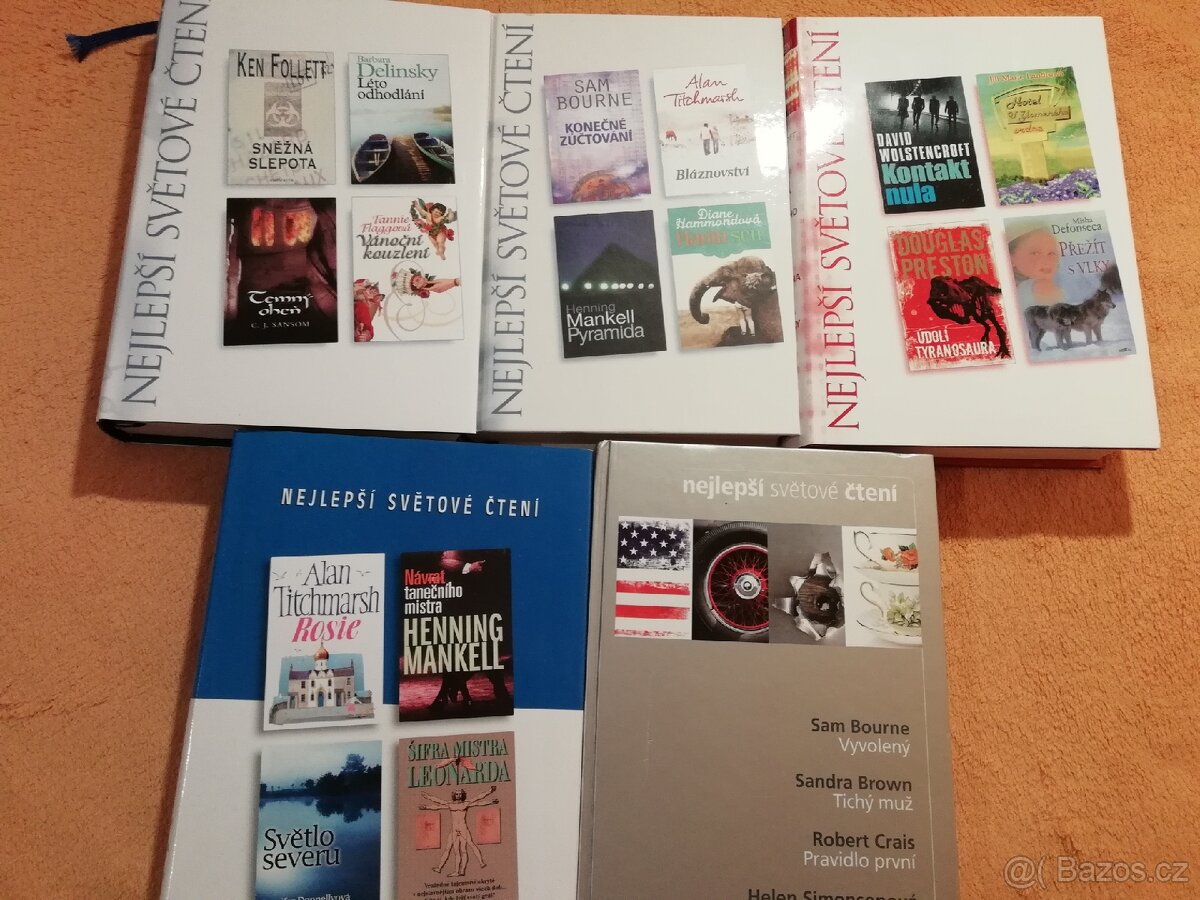Thriller, detektivní, romany, dobrodružné, válečné 5