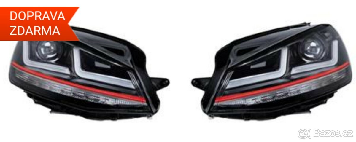 OSRAM LED světlomety VW Golf 7 před fl
Dynamický blinkr