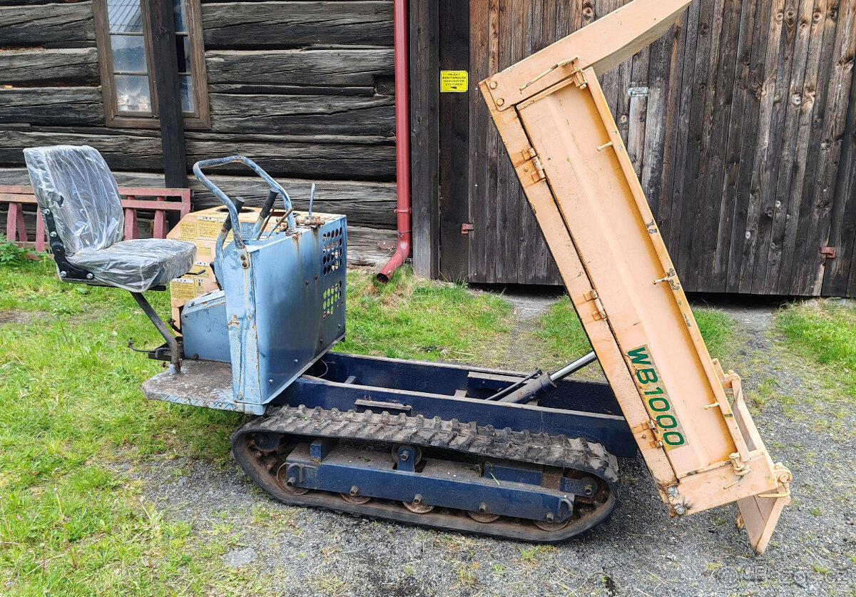 pásový mini dumper yamagushi wb1000 1t