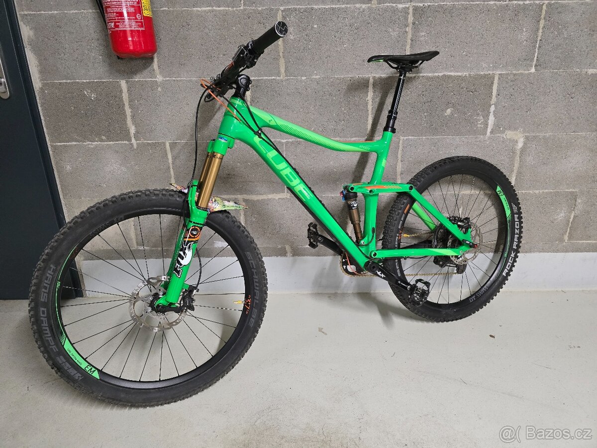Trail kolo Cube Stereo HPC 160 Super SL