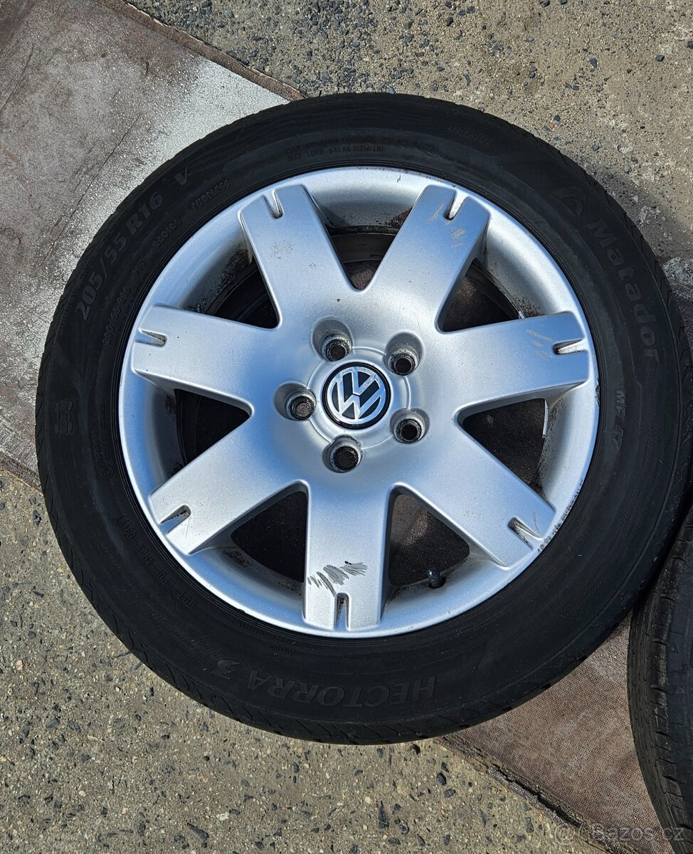 205/55 R16 V + Disky 5×112